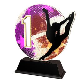 Dřevěná trofej PWT001M04 | Gymnastika