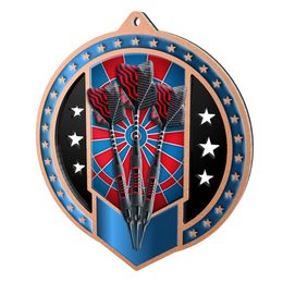 Metallmedaille MDMA03M05 | Darts