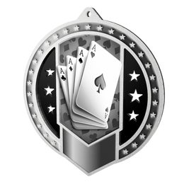 Metallmedaille MDMAR03M10 | Kartenspiele