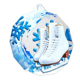Metallmedaille MDM03M60 | Eislaufen