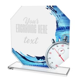 Glastrophäe CR2024302M11 | Schwimmen