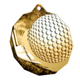 Metallmedaille MDMR03M39 | Golf