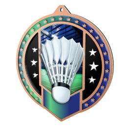 Metallmedaille MDMA03M11 | Badminton