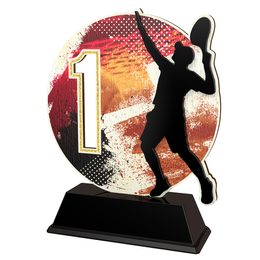 Holztrophäe PWT001M18 | Tennis