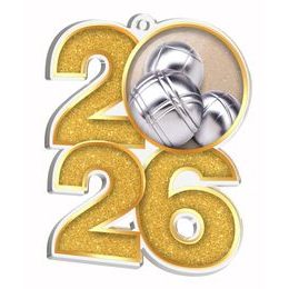 Akrylátová medaile MDA2026M19 | Petanque