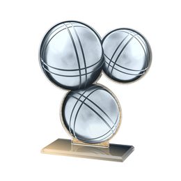 Acryltrophäe AWF M59 | Pétanque
