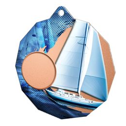 Kovová medaila ekoMDM03M20 | Vodné športy