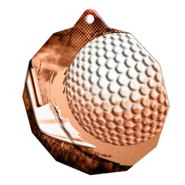 Metallmedaille MDMR03M39 | Golf