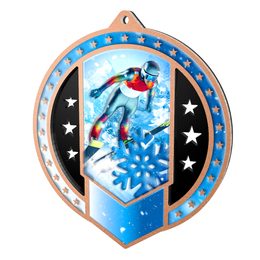Metallmedaille MDMA03M38 | Skispringen