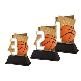 Akrylátová trofej NCUF001M4 | Basketball