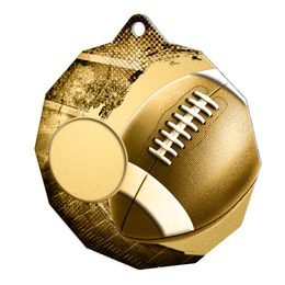 Kovová medaile ekoMDMR03M35 | Americký fotbal