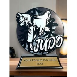 Acryltrophäe FABM25 | Kampfsport