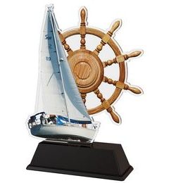 Akrylátová trofej FA210M62 | Jachta