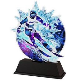 Akrylátová trofej CBCUS004M01 | Zjazd a slalom