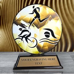 Acryltrophäe FABM39 | Triathlon