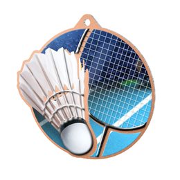 Metallmedaille MDM01M52 | Badminton