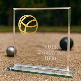 Skleněná trofej CRM20241M01 | Petanque