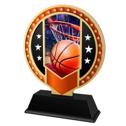 Metalltrophäe SAM03M01 | Basketball