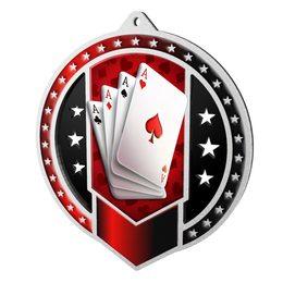 Metallmedaille MDMA03M10 | Kartenspiele