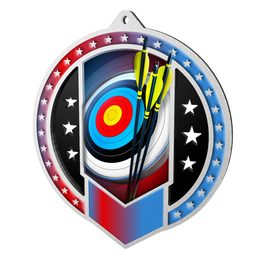 Metallmedaille MDMA03M16 | Bogenschießen