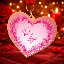 Metallmedaille ekoMDMVALM04 | Valentinstag