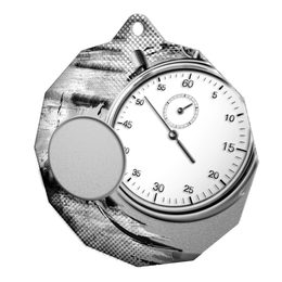 Metallmedaille ekoMDMR03M04 | Schwimmen