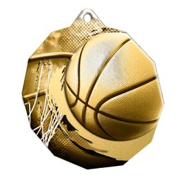 Metallmedaille MDMR03M02 | Basketball