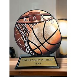 Acryltrophäe FABM03 | Basketball