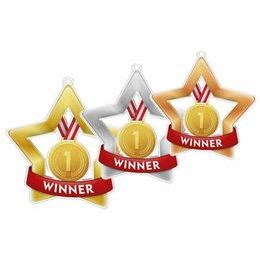 Akrylátová medaile MDASTARM46 | Čísla