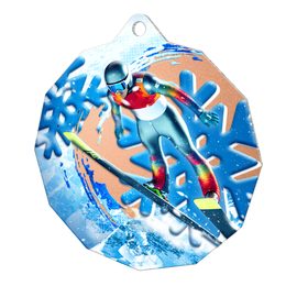 Metallmedaille MDM03M54 | Skispringen