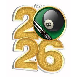Akrylátová medaile MDA2026M04 | Biliard