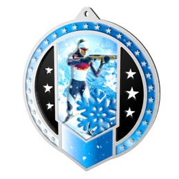 Metallmedaille MDMA03M42 | Biathlon