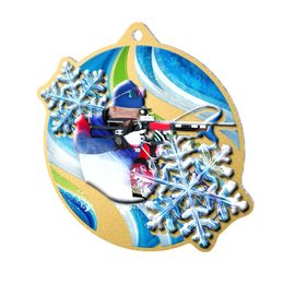 Metallmedaille MDM01M06 | Biathlon