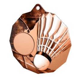 Metallmedaille ekoMDMR03M08 | Badminton