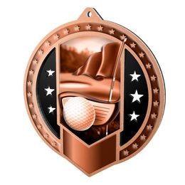 Metallmedaille MDMAR03M06 | Golf