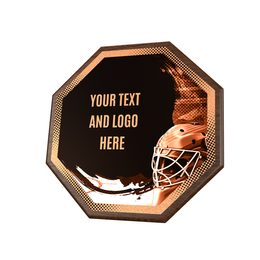 Dřevěná plaketa HEXM23 | Hokej