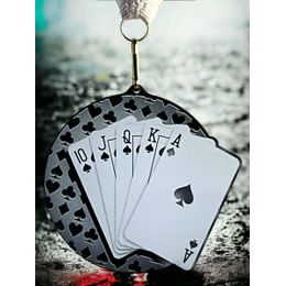 Acrylmedaille MDARBL M20 | Kartenspiele