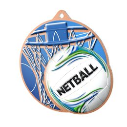 Metallmedaille MDM01M20 | Netball