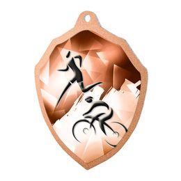 Metallmedaille MDMR02M33 | Duathlon