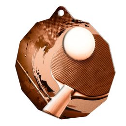 Kovová medaile MDMR03M43 | Stolný tenis