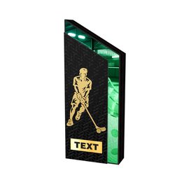 Holztrophäe WM001M27 | Unihockey