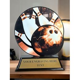 Acryltrophäe FABM05 | Bowling