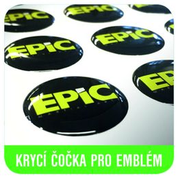 Představujeme emblémy s 3D efektem