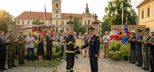 Zakázkové medaile a plakety Hasiči