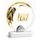 Skleněná trofej CR242075M19 | Pickleball