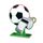 Akrylátová trofej AWF M65 | Fotbal