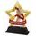 Akrylátová trofej STAR001M45 | Univerzální