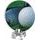 Skleněná trofej CR4043M14 | Golf