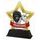Akrylátová trofej STAR001M20 | Šerm