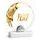 Skleněná trofej CR242075M13 | Padel